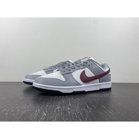 NIKE DUNK LOW GREY TEAM RED DD1503-122