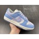 NIKE DUNK LOW BLUE CANVAS FN0323-400