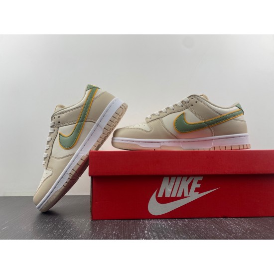 NIKE DUNK LOW "PALE IVORY/OIL GREEN" FQ6869-131