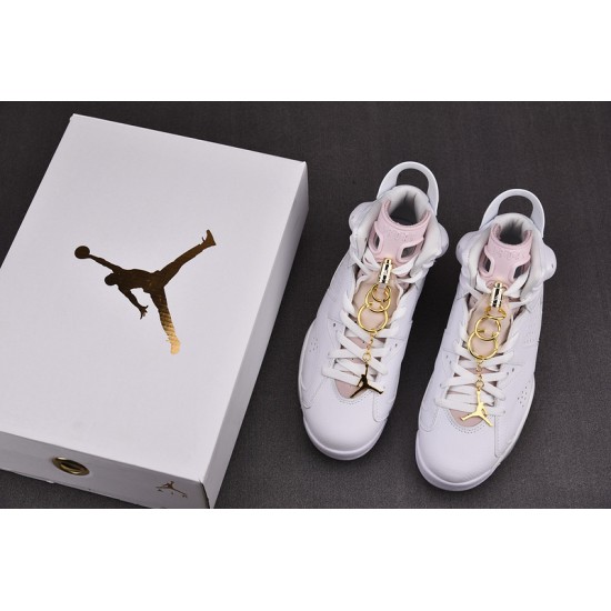 Jordan 6 Retro Gold Hoops (Women's) DH9696-100