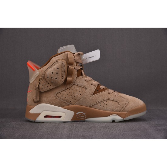 TRAVIS SCOTT X AIR JORDAN 6 “BRITISH KHAKI ” DH0690-200