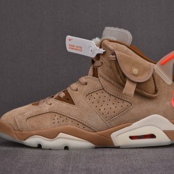 TRAVIS SCOTT X AIR JORDAN 6 “BRITISH KHAKI ” DH0690-200