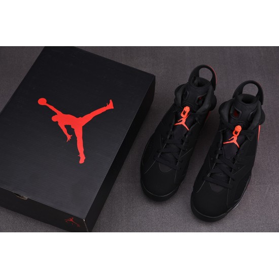 Air Jordan 6 Retro 'Infrared' 2019 - 384664 060 - Black