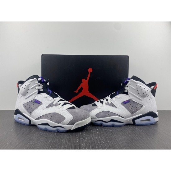 Air Jordan 6 Retro LTR 'Flint' - CI3125 100 - White