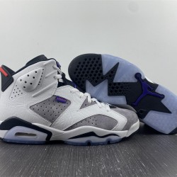 Air Jordan 6 Retro LTR 'Flint' - CI3125 100 - White