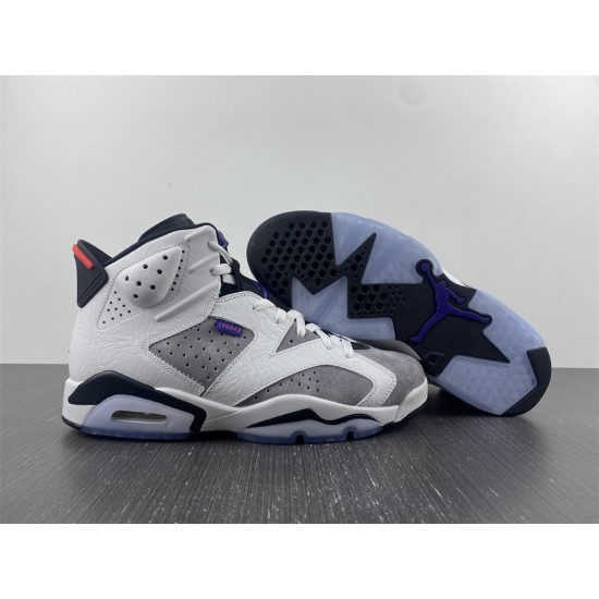 Air Jordan 6 Retro LTR 'Flint' - CI3125 100 - White