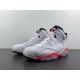 JORDAN 6 RETRO INFRARED WHITE (2014) 384664-123