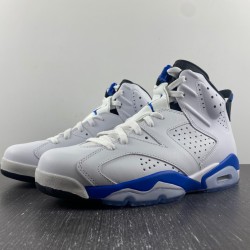 JORDAN 6 RETRO SPORT BLUE (2014) 384664-107