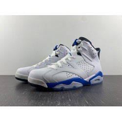 JORDAN 6 RETRO SPORT BLUE (2014) 384664-107