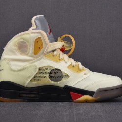 OFW AIR JORDAN 5 SAIL FIRE RED DH8565-100