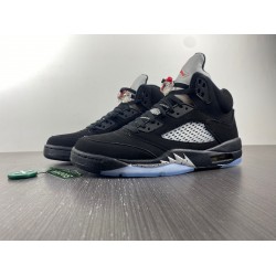 AIR JORDAN 5 RETRO BLACK METALLIC (2016) 845035-003