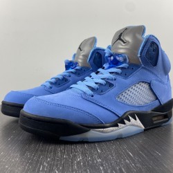 AIR JORDAN 5 RETRO UNC UNIVERSITY BLUE DV1310-401