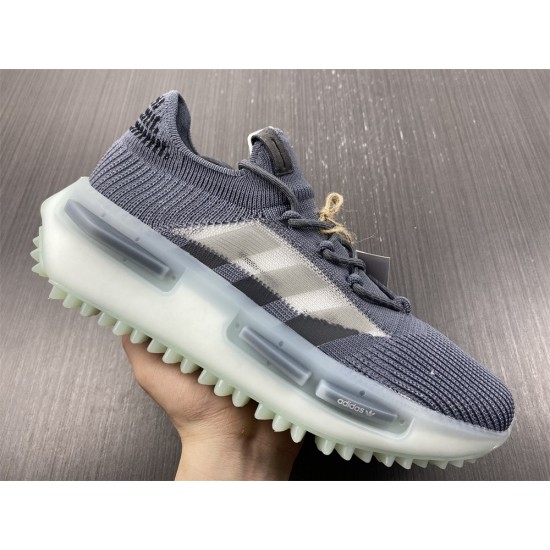 ADIDAS NMD S1 GREY GREEN GLOW GZ9233