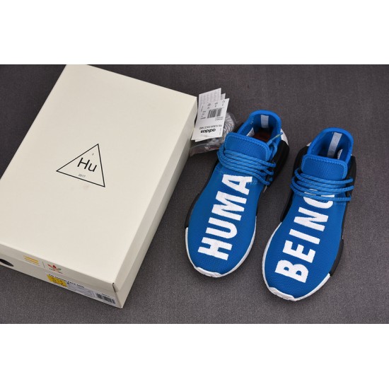  ADIDAS NMD HU PHARRELL HUMAN BEING SHARP BLUE BB06181