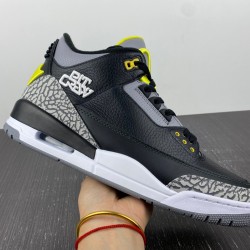 AIR JORDAN 3 RETRO OREGON DUCKS PIT CREW BLACK H011-MNJDLS-5