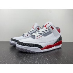 AIR JORDAN 3 RETRO FIRE RED (2022) DN3707-160