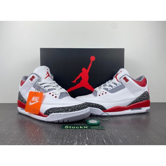 AIR JORDAN 3 RETRO FIRE RED (2022) DN3707-160