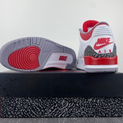 AIR JORDAN 3 RETRO FIRE RED (2022) DN3707-160