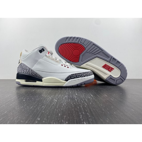 AIR JORDAN 3 WHITE CEMENT REIMAGINED DN3707-100