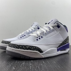 AIR JORDAN 3 RETRO 'DARK IRIS' - CT8532 105