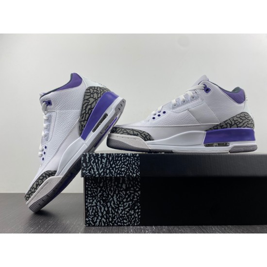 AIR JORDAN 3 RETRO 'DARK IRIS' - CT8532 105