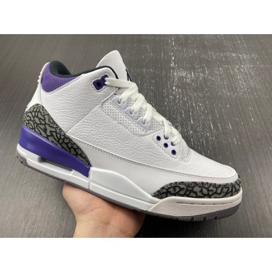 AIR JORDAN 3 RETRO 'DARK IRIS' - CT8532 105