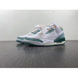 Air Jordan 3  green and white DT8532-130