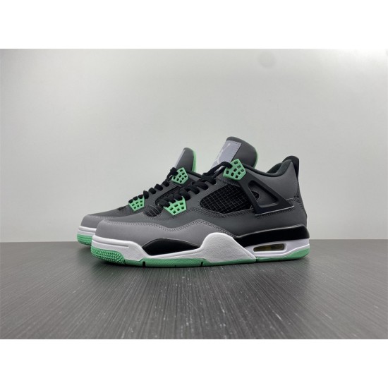 Jordan 4 Retro Green Glow Men's - 308497-033