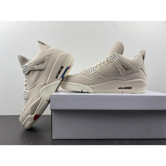 Wmns Air Jordan 4 Retro 'Blank Canvas' - DQ4909 100