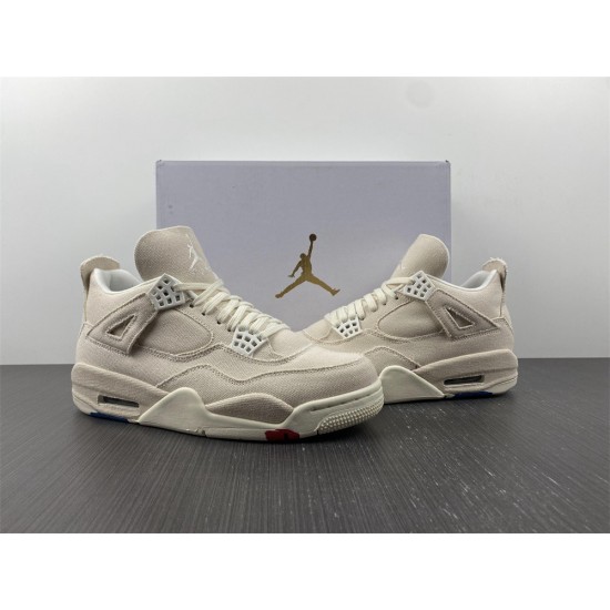 Wmns Air Jordan 4 Retro 'Blank Canvas' - DQ4909 100