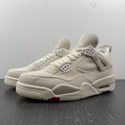 Wmns Air Jordan 4 Retro 'Blank Canvas' - DQ4909 100