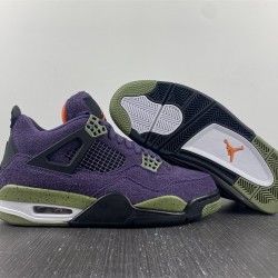  Jordan 4 Retro Canyon Purple (Women's) - AQ9129-500