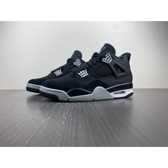 Air Jordan 4 Retro SE 'Black Canvas' - DH7138 006