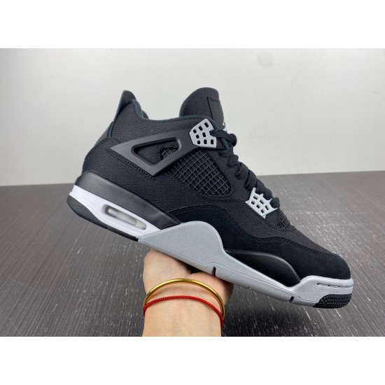 Air Jordan 4 Retro SE 'Black Canvas' - DH7138 006