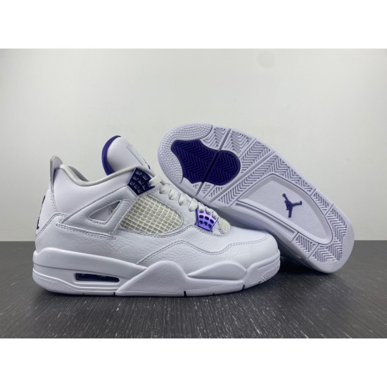 Jordan 4 Retro Metallic Purple Men's - CT8527-115