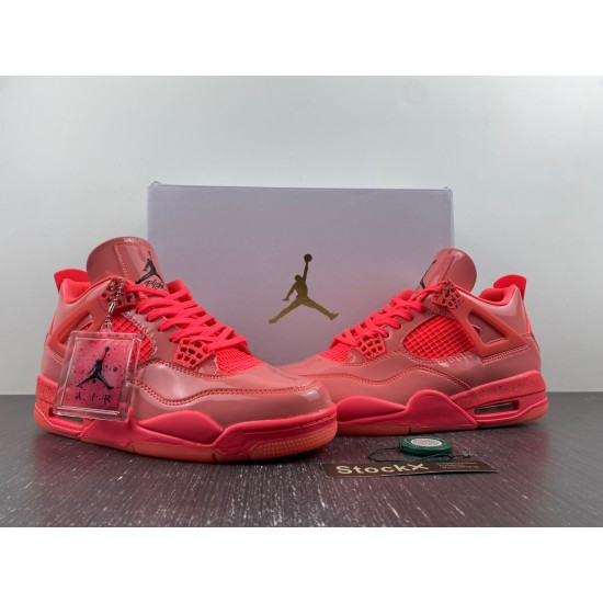  Jordan 4 Retro Hot Punch (Women's) - AQ9128-600