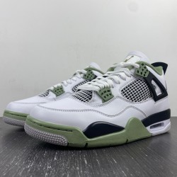 Wmns Air Jordan 4 Retro 'Seafoam' - AQ9129 103