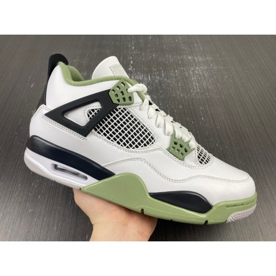 Wmns Air Jordan 4 Retro 'Seafoam' - AQ9129 103