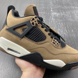 Travis Scott x Air Jordan 4 Olive Grey Black AJ4-882335