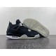 Air Jordan 4 Retro black and grey