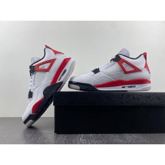 Jordan 4 Retro Red Cement Men's - DH6927-161