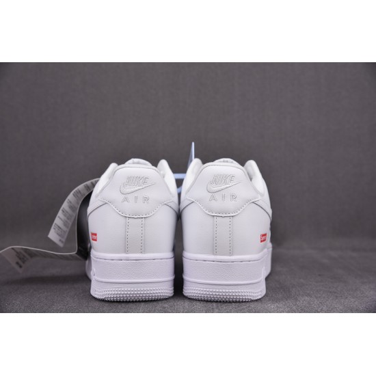 S@preme x Air Force 1 Low 'Box Logo - White' CU9225-100