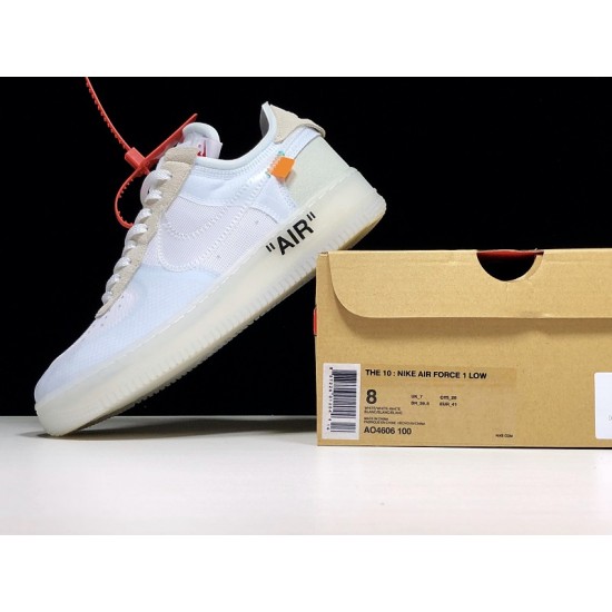 Nike Air Force 1 Low Off-White Men's - AO4606-100