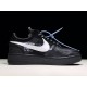 Off-White x Air Force 1 Low 'Black' - AO4606 001