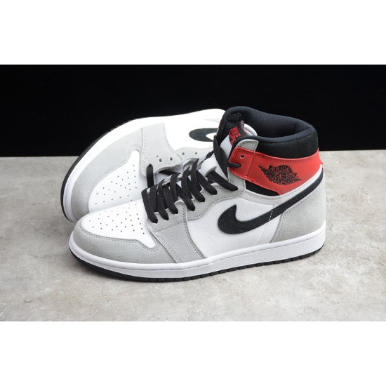 Jordan 1 Retro High Light Smoke Grey Men's - 555088-126