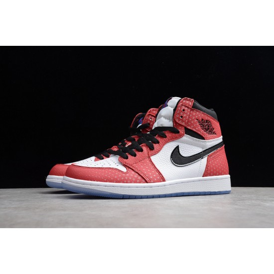 Jordan 1 Retro High Spider-Man Origin Story Men's 555088-602