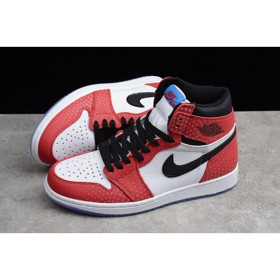 Jordan 1 Retro High Spider-Man Origin Story Men's 555088-602