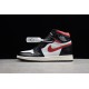 Jordan 1 Retro High Black Gym Red Men's - 555088-061