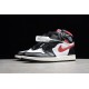 Jordan 1 Retro High Black Gym Red Men's - 555088-061