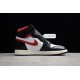 Jordan 1 Retro High Black Gym Red Men's - 555088-061